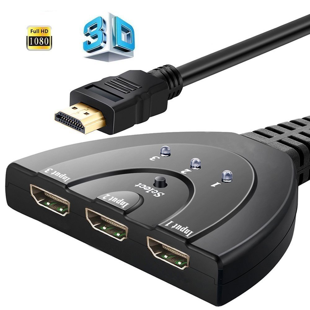HDMI Switch 3 in 1 out