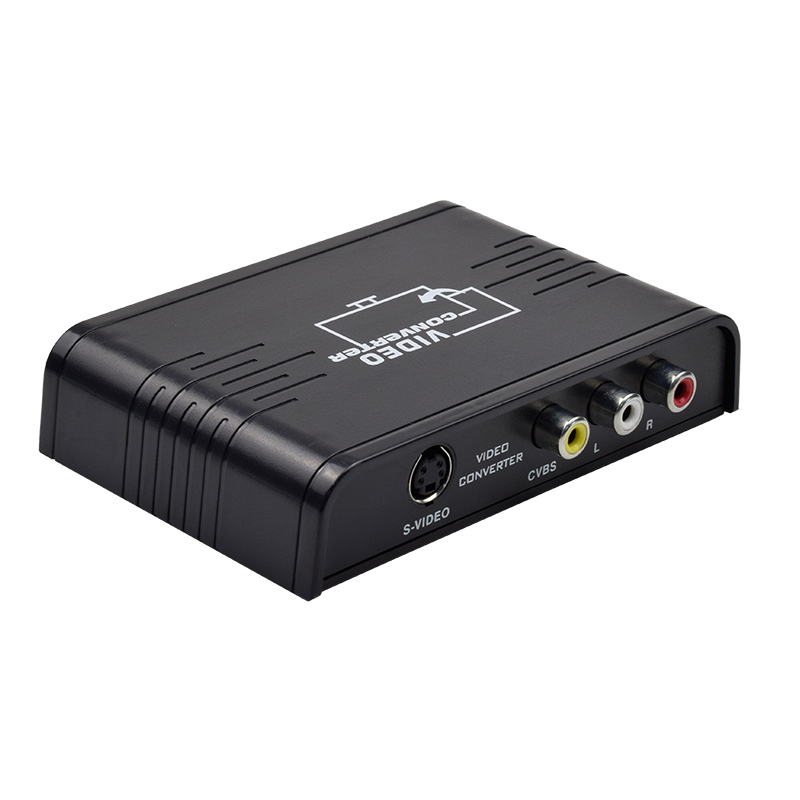 HDMI to 3RCA/AV/CVBS Composite & S-Video R/L Audio Converter